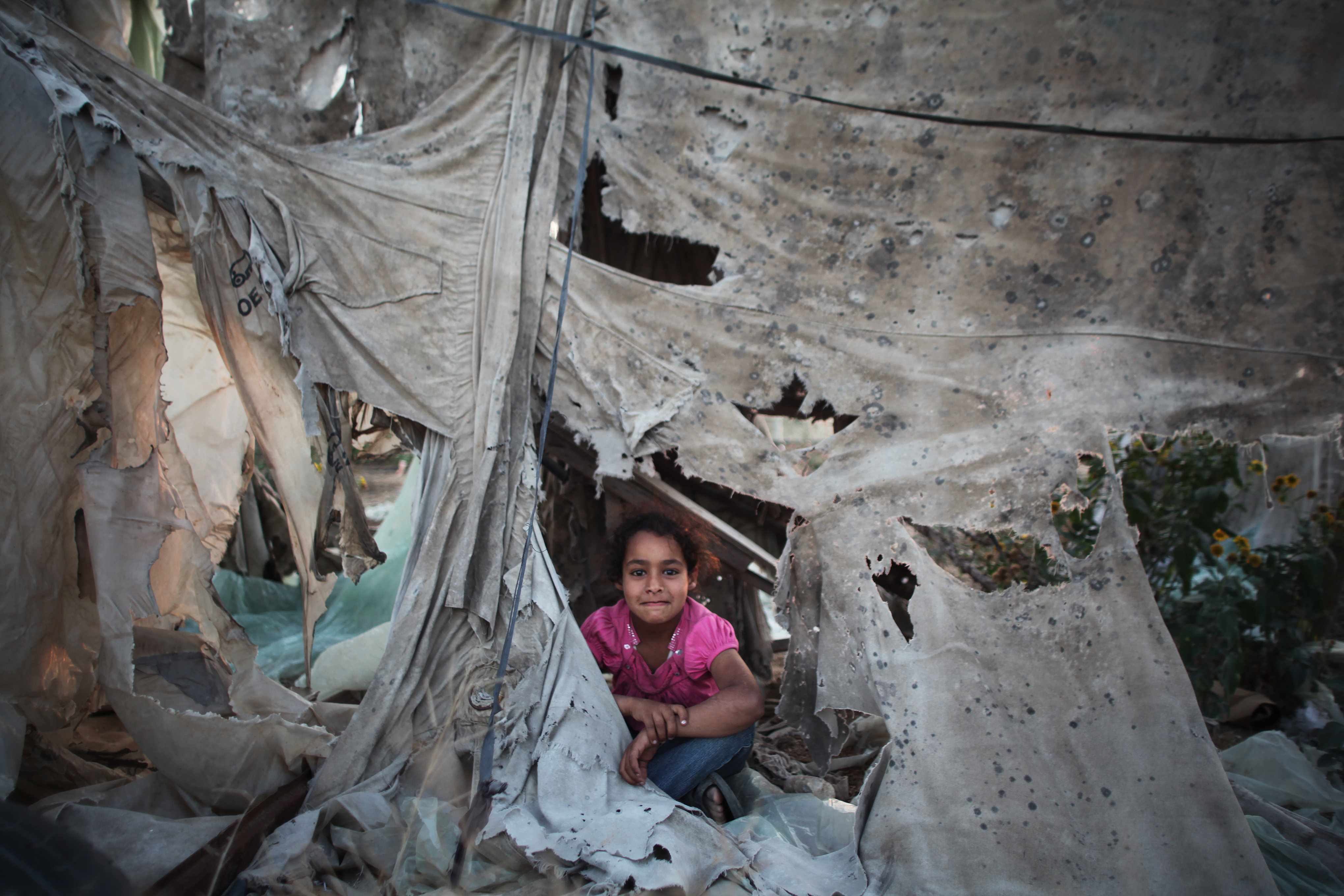 Um Al-Nasser Bedouin Village, GAZA – AHMED DEEB